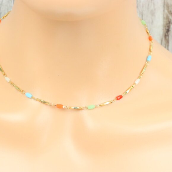 Minimalist Necklace Chain, Elegant Jewelry for Women & Girls | MLCRC1882 - Picture 9 of 10